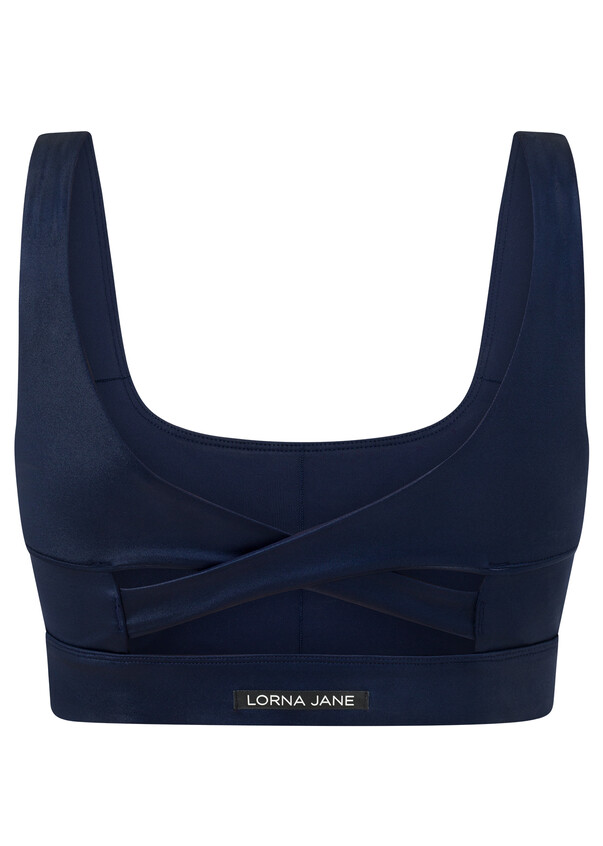 Stow And Go Sports Bra - Classic Navy - FINAL SALE - ShopperBoard