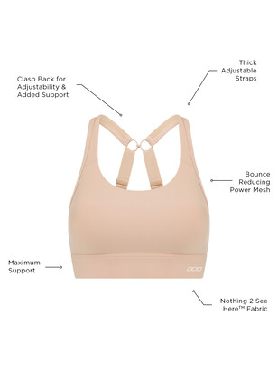 Bare Butterfly Clasp Bra