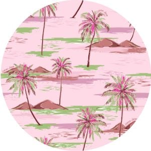 Paradise Palm print colour swatch