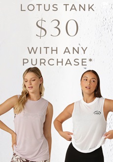 Selected Lotus Muscle Tanks - $30 With Any Purchase*