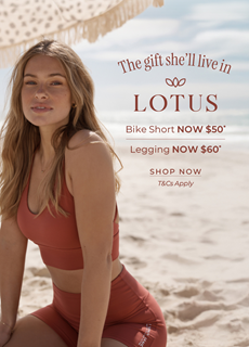 The gift she'll live in! Shop Lotus Offers Now*